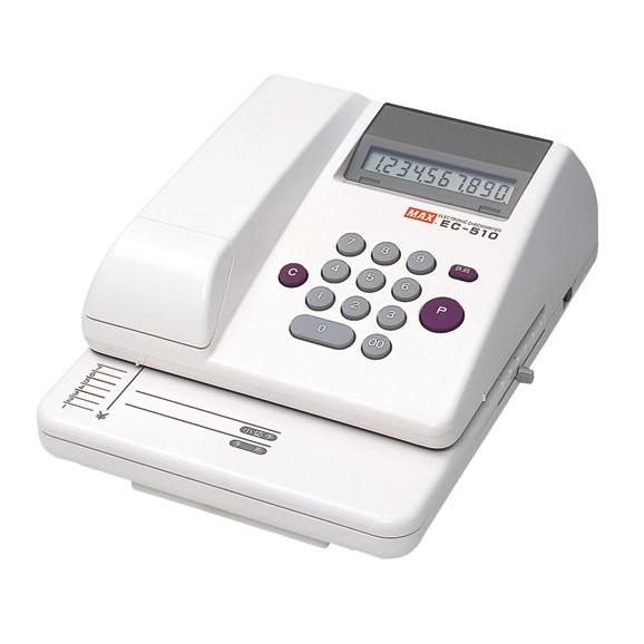 マックス 電子チェックライター EC-510 10桁