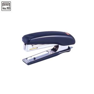 ダーマックス10本セット マックス コンパクトホッチキス HD-10NX ダークグレー : 文具・事務