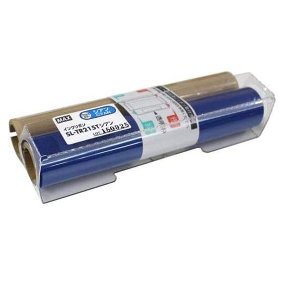 ビーポップ 詰替用インクリボン SL-TR215T シアン プロセスカラー印刷用