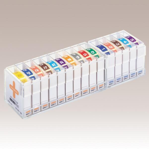 リヒトラブ カラーかなラベル HK763R-込 (かな+数字1〜5）