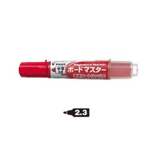 パイロット ホワイトボードマーカー 中字丸芯 WMBM-12L-R