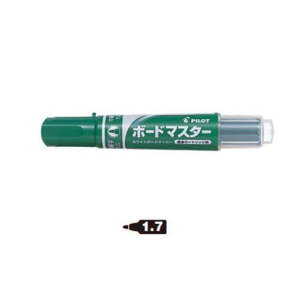 パイロット ホワイトボードマーカー 中細字丸芯 WMBM-12FM-G グリーン