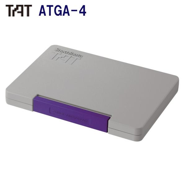 シャチハタ タート本体 ATGA-4-V 特大型 紫