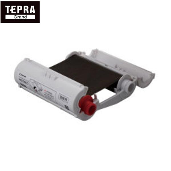 テプラGrand 詰替カートリッジ「WE100KC」黒リボン付き