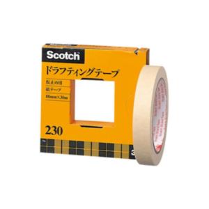 3M ドラフティングテープ「230-3-18」18mm幅