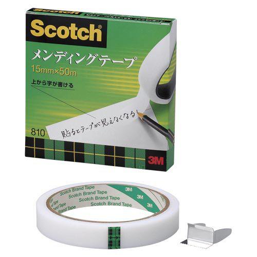 Scotch メンディングテープ 810-3-15 15mm幅