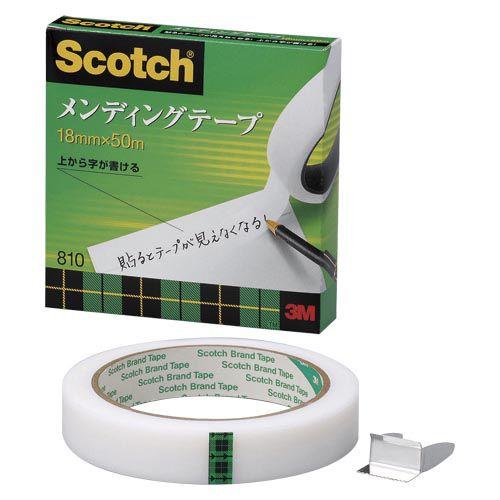Scotchメンディングテープ 810-3-18 18mm幅