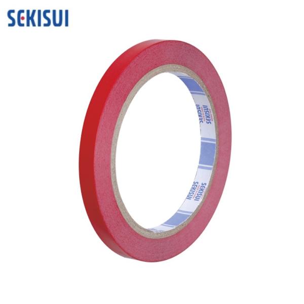 セキスイ バッグシーラーテープH P802R01 50m巻 赤