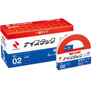 ニチバン ナイスタック 両面テープ ブンボックス NWBB-5  24巻入り｜sbd