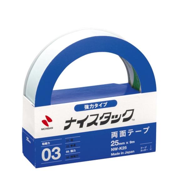 ニチバン ナイスタック 両面テープ NW-K25 強力タイプ