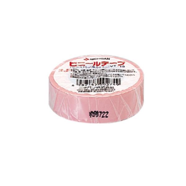 ニチバン ビニールテープ VT-1911 19mm桃