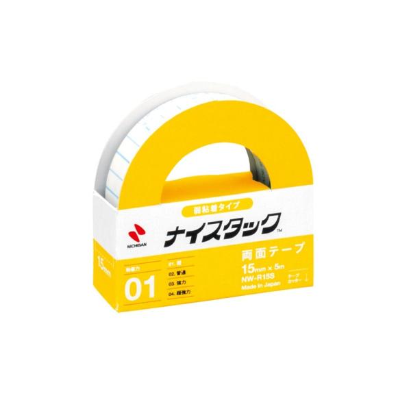 ニチバン ナイスタック 両面テープ NW-R15S 弱粘着