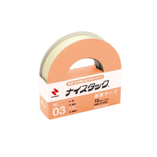 ニチバン ナイスタック 両面テープ NW-P15SF 粗面用