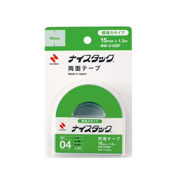 ニチバン ナイスタック 両面テープ NW-U15SF 超強力タイプ