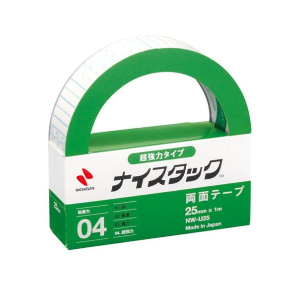 ニチバン ナイスタック 両面テープ NW-U25 超強力タイプ