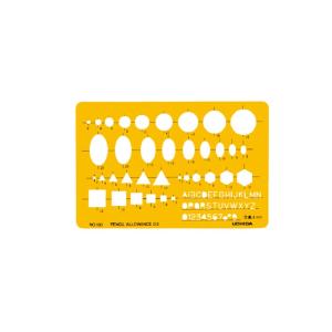 ウチダ テンプレート「1-843-0110」組合せ定規 No.110 : 文具・事務