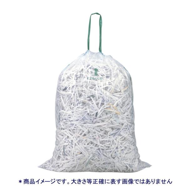 明光商会 シュレッダー用ゴミ袋 MSパック紐付200L  85L 100枚入り