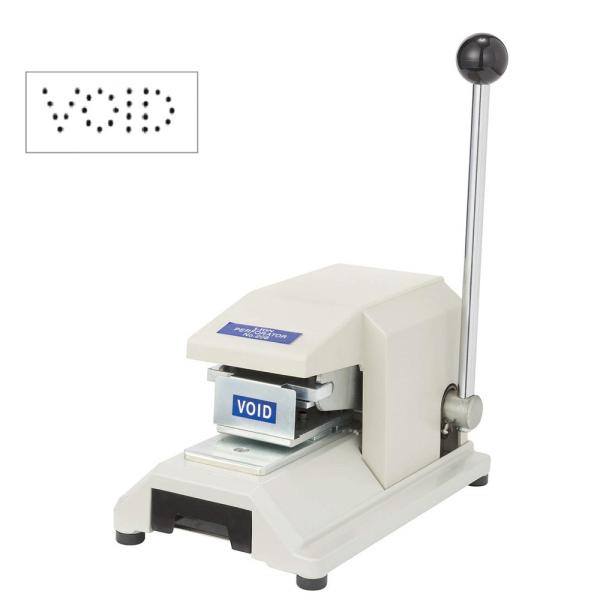 ライオン事務器 証券抹消機 No.206　228-05　VOID