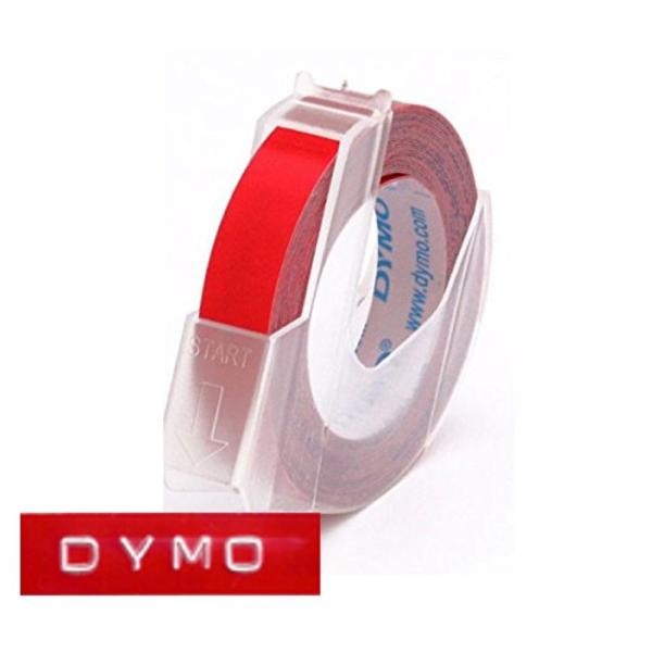 ダイモ グロッシーテープ DM0903RD 赤9mm