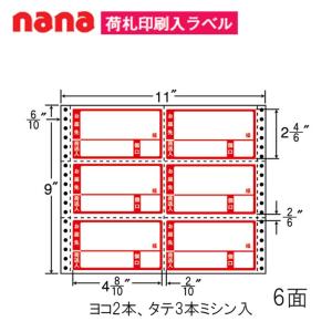 東洋印刷 ナナフォーム 荷札ラベル M11BP ＜1ケース＞｜sbd