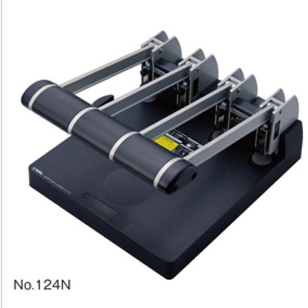 カール事務器 強力4穴パンチ No.124N