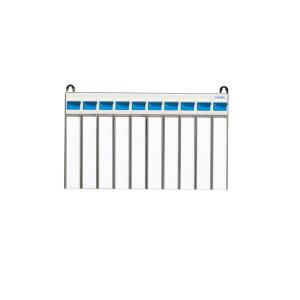 クラウン 表示切替式名札掛け CR-NF10K-AL 10名用 枠無｜sbd