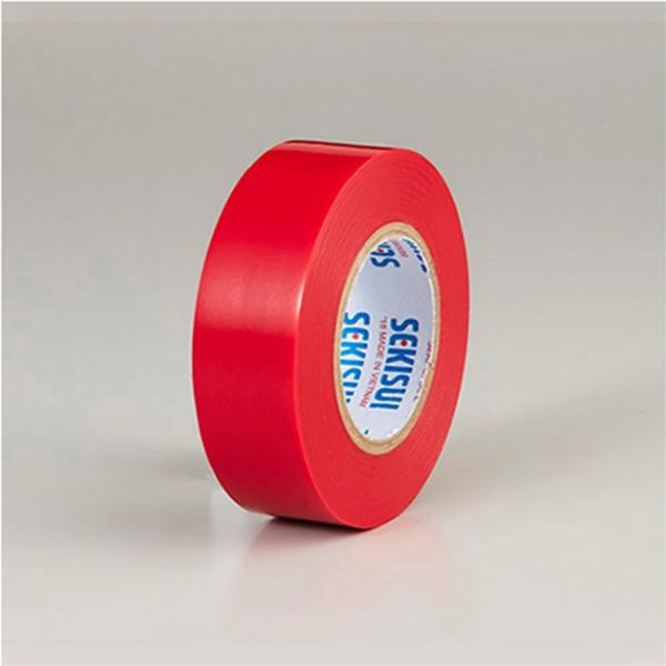 セキスイ エスロンテープ V360R1N 19mm×10m 赤