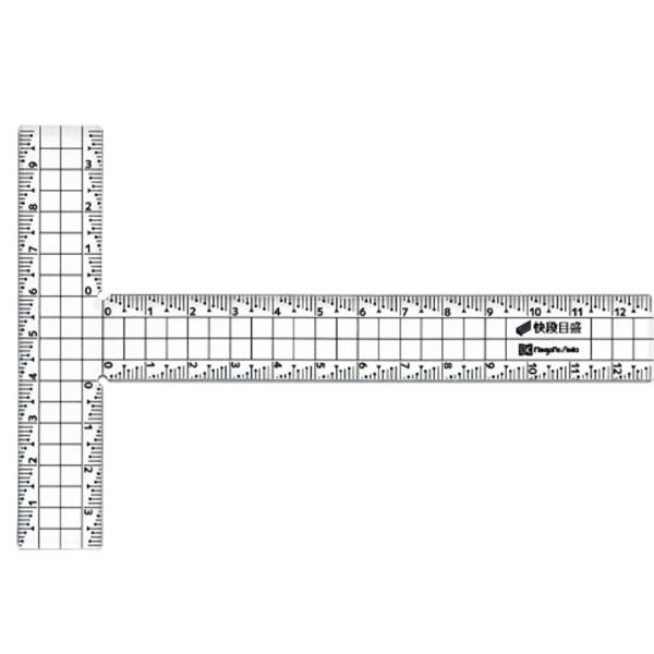 新潟精機 カッティング定規 CAGS-T15KD T型定規「快段目盛」