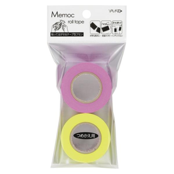 ヤマト メモック詰替用テープ WR-25H-6A ローズ・レモン