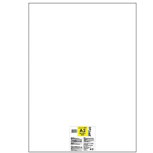 フジプラ（ヒサゴ） ラミネートフィルム CP1043060Y A2 100μ 100枚入り