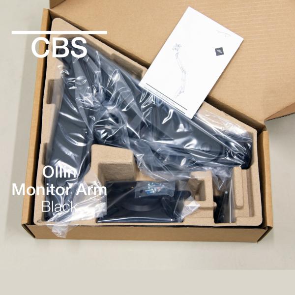 即納在庫有 （ブラック）CBS オーリン モニターアーム 通常デスク用スプリットクランプ MM-OL...