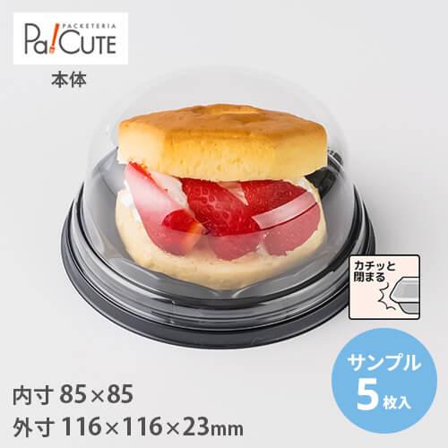「サンプル商品：CM-6本体」ケーキ容器 ケーキ皿 使い捨て 業務用 容器 トレー ケース テイクア...