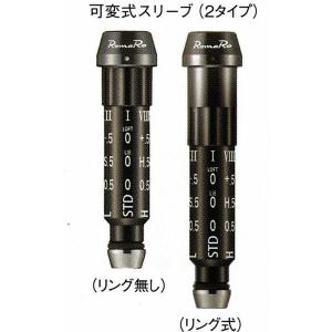 フィッテイング パーツ 可変式スリーブ (α BLACK DRIVER用)