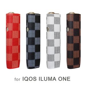 アイコスイルマワン ケース IQOS ILUMA ONE チェック おしゃれ