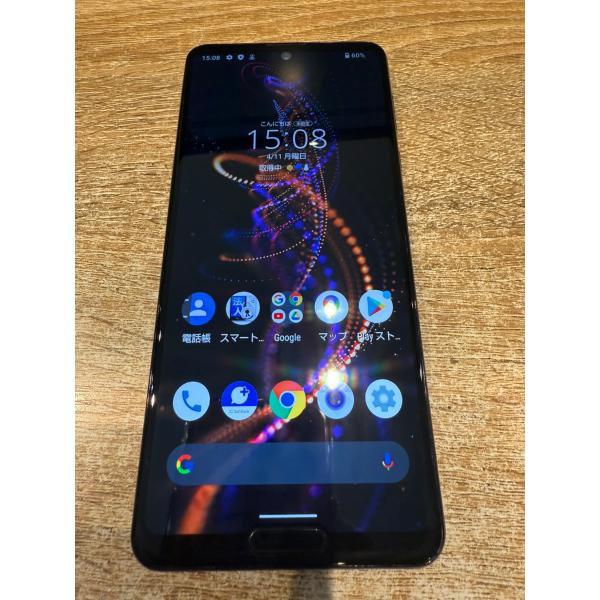 【中古・ジャンク】AQUOS R5G 256GB ブラック SIMフリー 908SH SH-51A ...