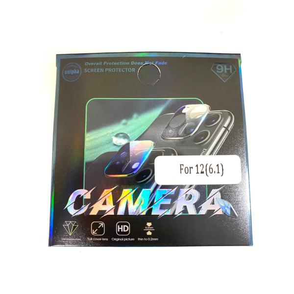 【新品】 iPhone 12　アウトカメラ レンズフィルム　硬度9H　フルカバーレンズ
