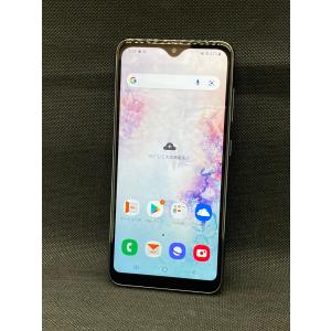 【中古品】SIMフリー　Galaxy A20　SCV46　ブラック　32GB