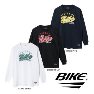 バスケットボール バスケ T シャツ 長袖 メンズ BIKE バイク