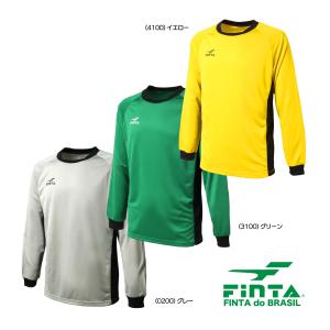 FINTA フィンタ サッカー フットサル Jr ジュニア用 ゴールキーパー 長袖 シャツ FT3025 GK シャツ｜エスブレンドストア