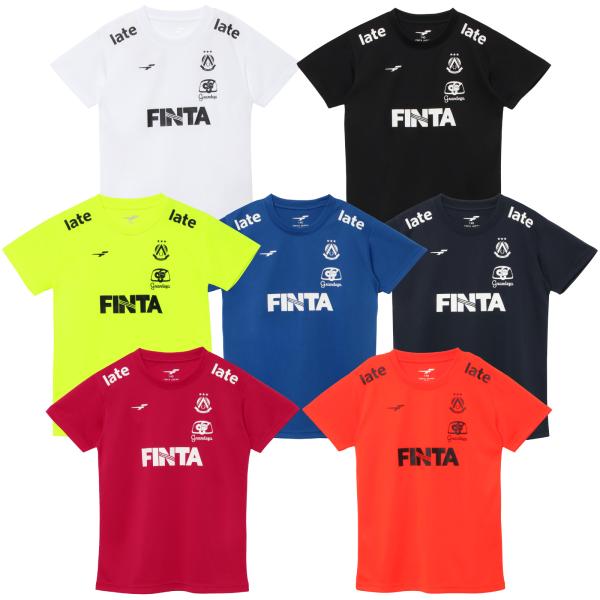 サッカー ジュニア プラクティス 半袖 シャツ FT4464  Jr  FINTA フィンタ 練習着...