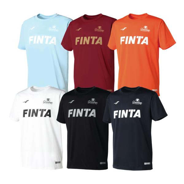 サッカー プラクティス 半袖 Tシャツ FINTA フィンタ FTE0020 練習着 ユニセックス ...