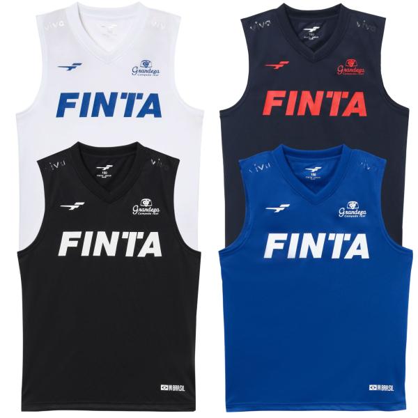 サッカー ジュニア キッズ ノースリーブ シャツ FTE0028  Jr  FINTA フィンタ 練...