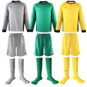 お買い得  フィンタ FINTA サッカー フットサル ジュニア GK ゴールキーパー ウェア 3点セット FT5160
