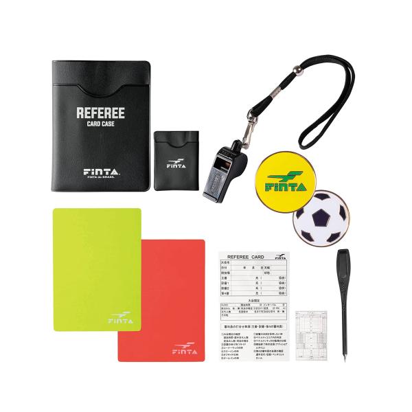 FINTA サッカー レフェリー スターターセットB FT5990 フィンタ フットボール フットサ...