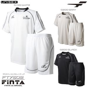 FINTA フィンタ サッカー フットサル ウェア メンズ 半袖シャツ ハーフパンツ プラクティス 上下セット FT7502の商品画像