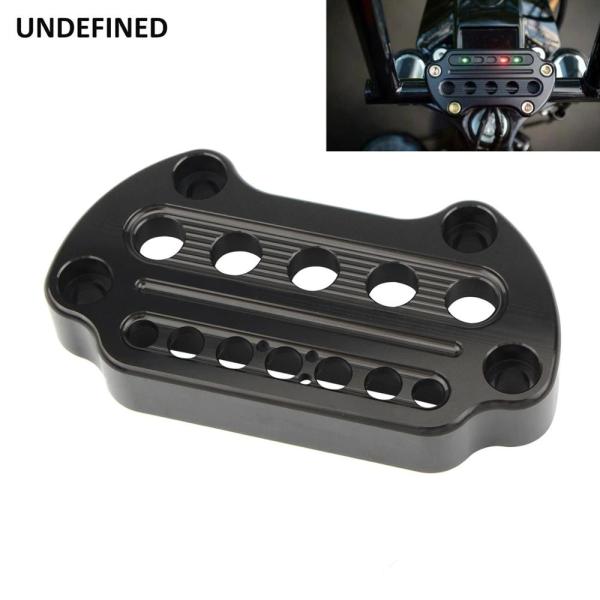 ハンドルバーライザートップクランプ インジケータライト ハーレースポーツスター XL 883 120...