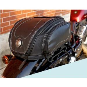 シートバッグ ハーレー リアバッグ トラベル レトロ ヴィンテージ 荷物 ツーリング 防水 テールバッグ バイクバッグ