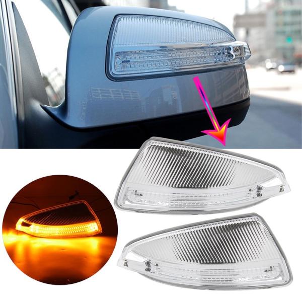メルセデス ベンツ LED ウインカー ライト ドア サイド ミラー ランプ W204 W164 M...