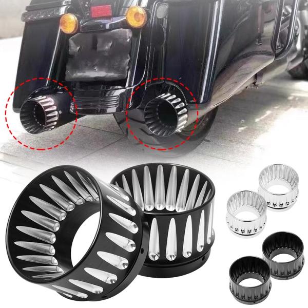 ハーレー ツーリング エレクトラグライド CVO ウルトラクラシック スリップオン 4.4インチ ビ...