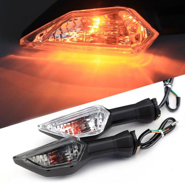 カワサキニンジャ 300 650 2017 カスタム 高品質 モーターサイクル リアウインカー 点滅...